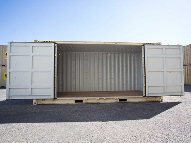 Shipping Container Side Opening High Cube New Build Interia 20 Foot 3