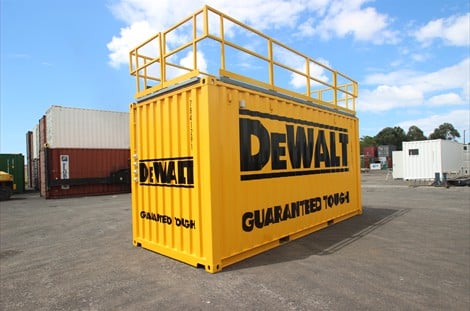 DEWALT Demonstration Container 03