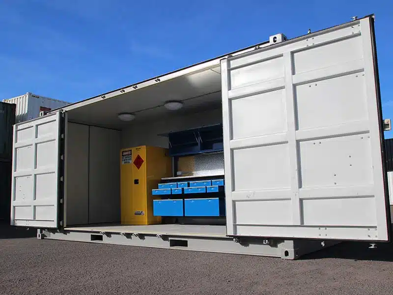 Drone Workshop Container