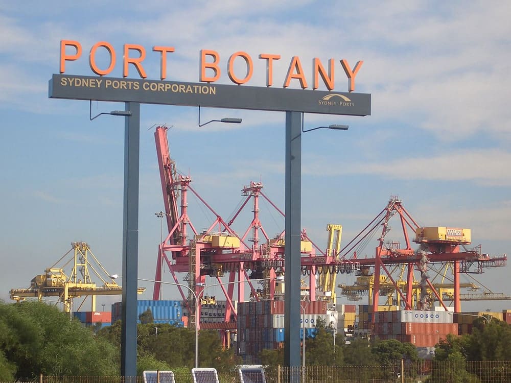 Port Botany Sydney1000W Min