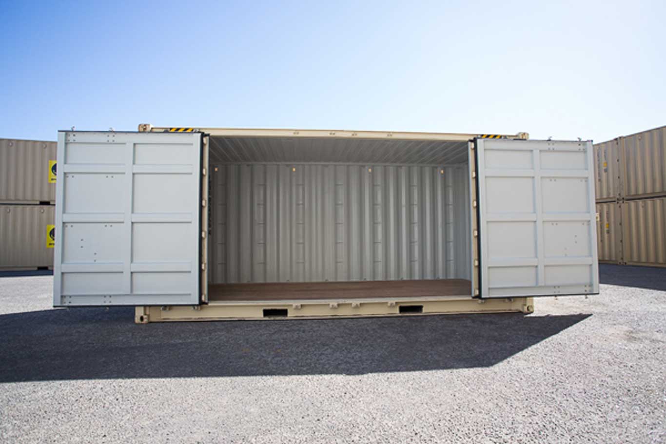 Shipping Container Side Opening High Cube New Build Interia 20 Foot 3 Min