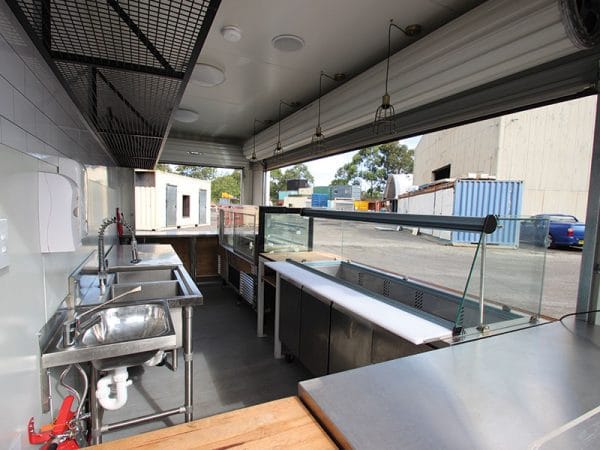 Shipping Container Kitchens Shipping Container Kitchen Ideas   Sushi Container Kitchen 6 600x450 