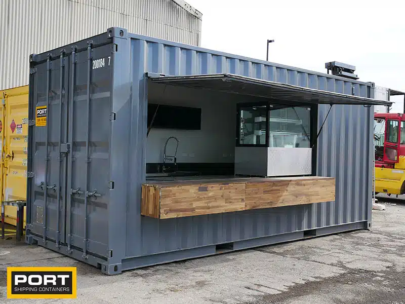 Small Business Cafe Container