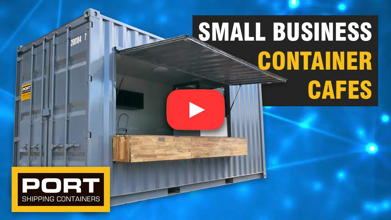Shipping Container Cafe for Small Businesses