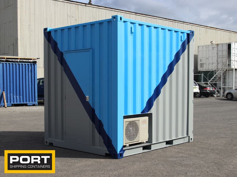 10ft Container Offices with Custom Paint Job to suit customer