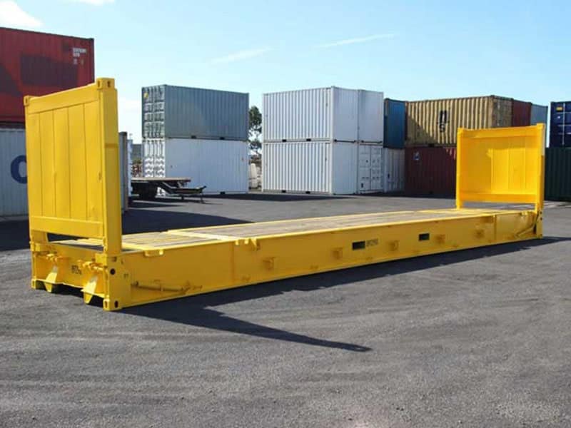 Flat Rack Shipping Containers - Port Shipping Containers