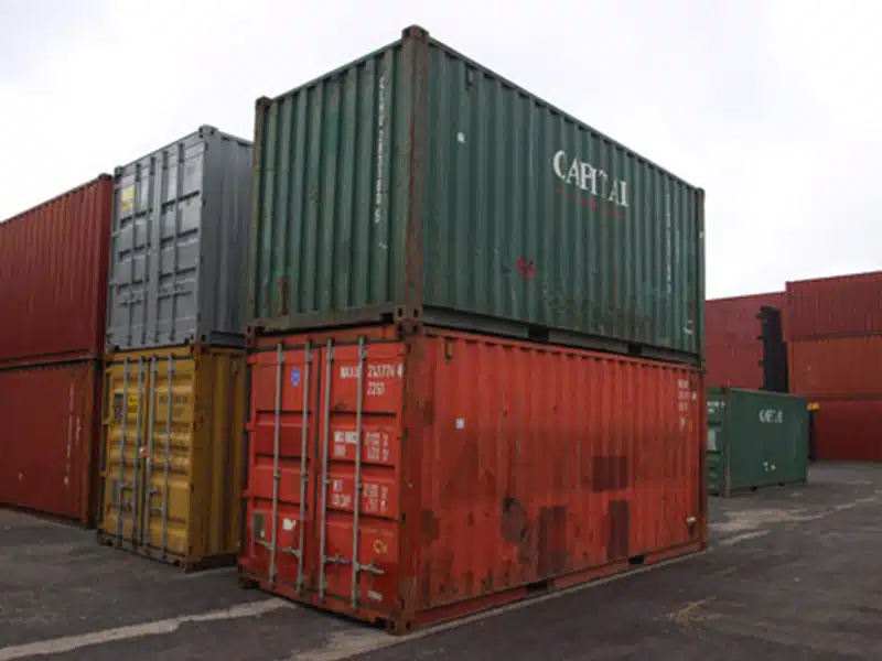 How Shipping Containers Stack