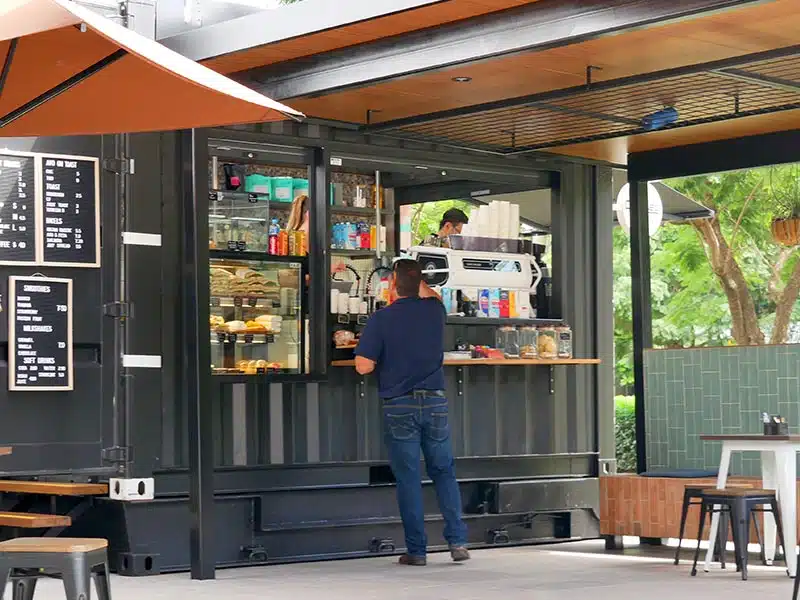 Chuffed Container Cafe
