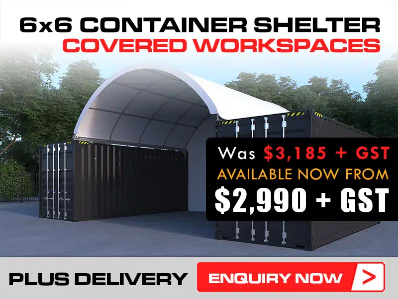 6X6 Container Shelter