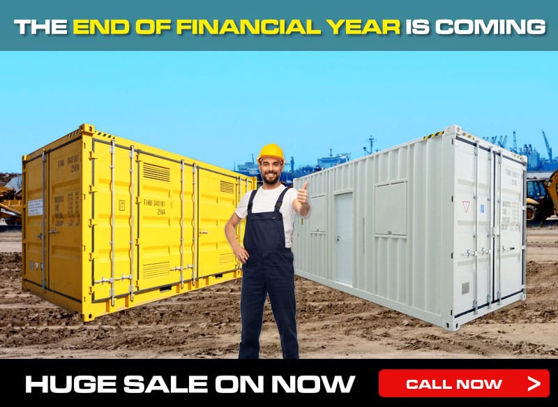 End of Financial Year Sale Shipping Container Deals