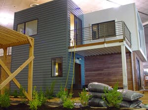 Block Shipping Container Home